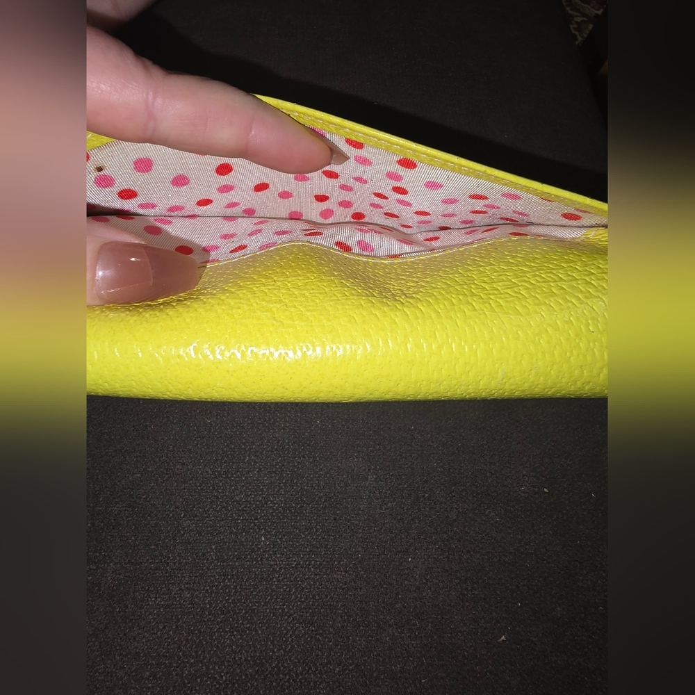 Kate Spade Yellow Wallet - Picture 5 of 7